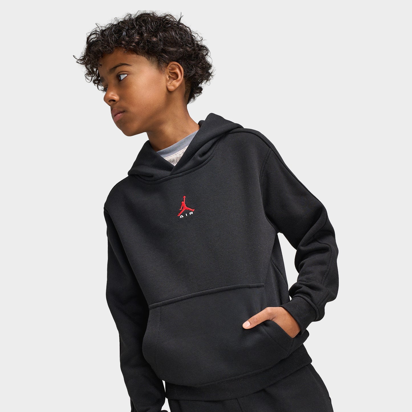 Jordan Junior Boys' Brooklyn Pullover Hoodie / Black