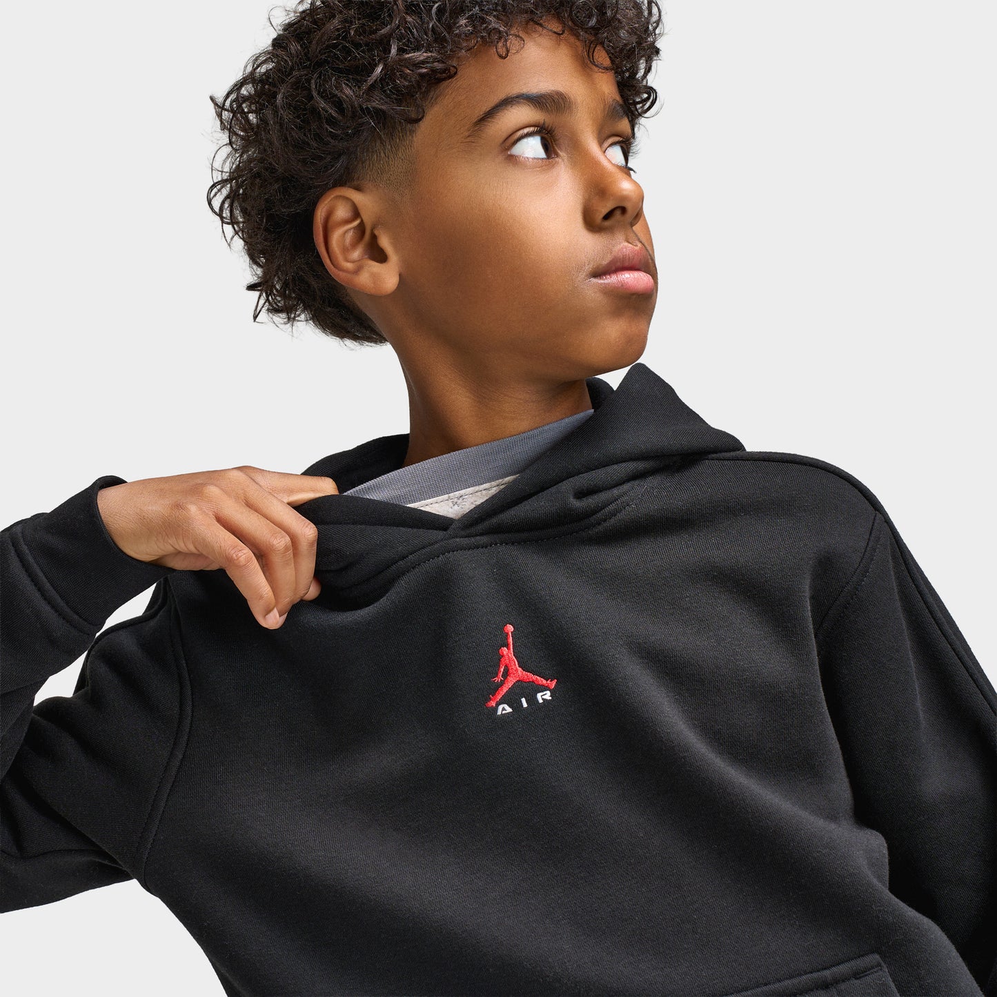 Jordan Junior Boys' Brooklyn Pullover Hoodie / Black