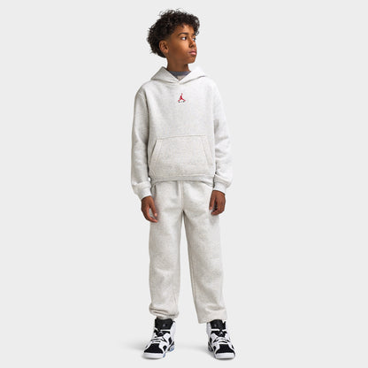Jordan Junior Boys' Brooklyn Pullover Hoodie / Neutral Grey