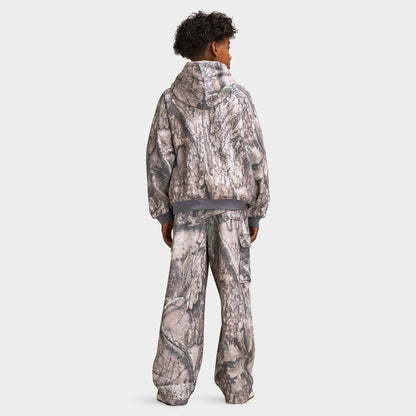Jordan Junior Boys' Brooklyn Real Tree SSNL Fleece Hoodie / Swan
