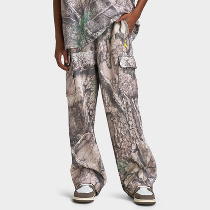 Jordan Juniors Boys' Brooklyn Real Tree AOP Pant / Swan