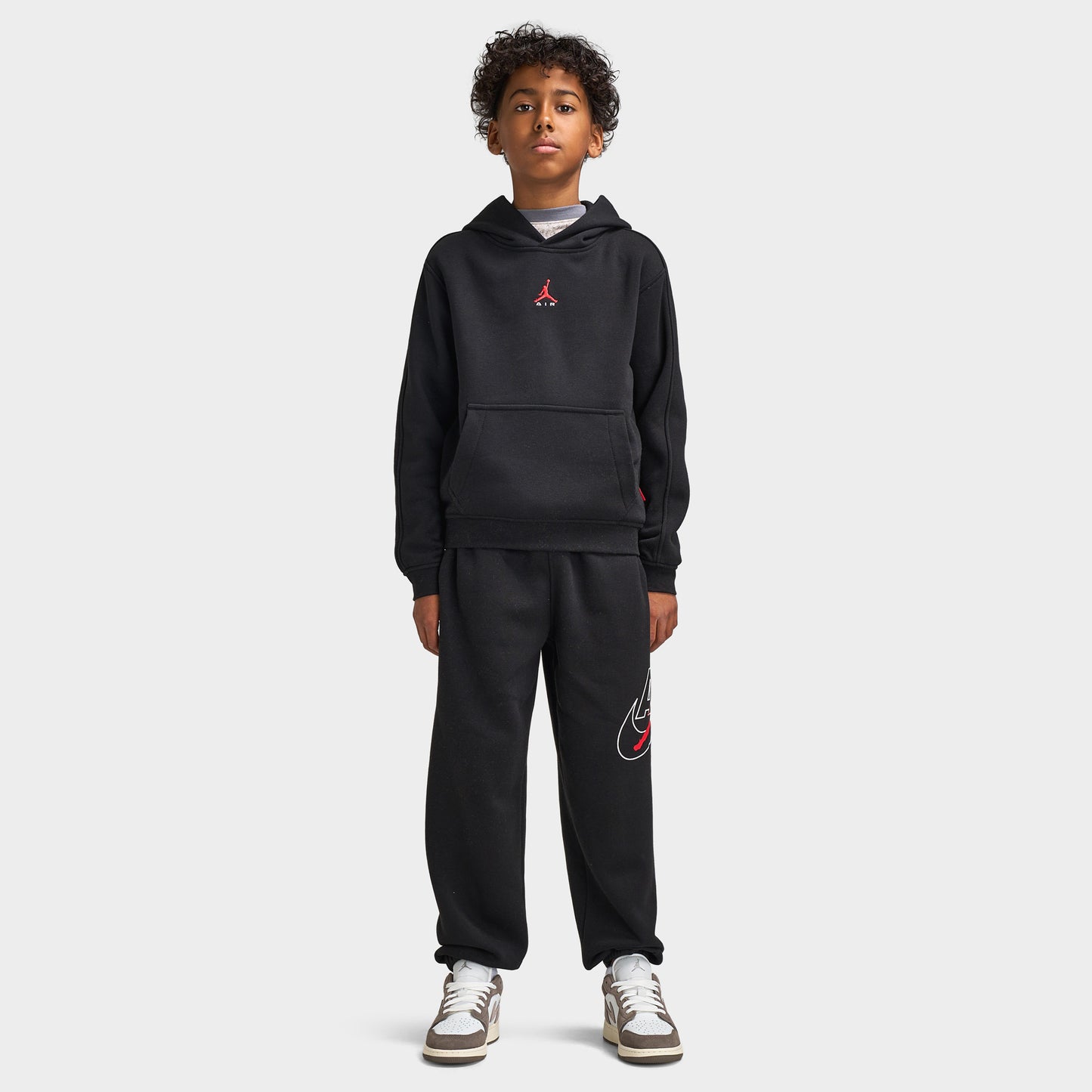 Jordan Junior Garçon Jogging en polaire MJ Jumpman Air / Noir