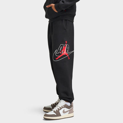Jordan Junior Garçon Jogging en polaire MJ Jumpman Air / Noir