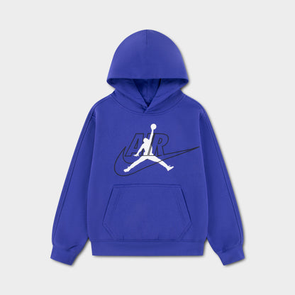 Jordan Junior MJ Air Swoosh Chandail à Capuchon / Concorde légère