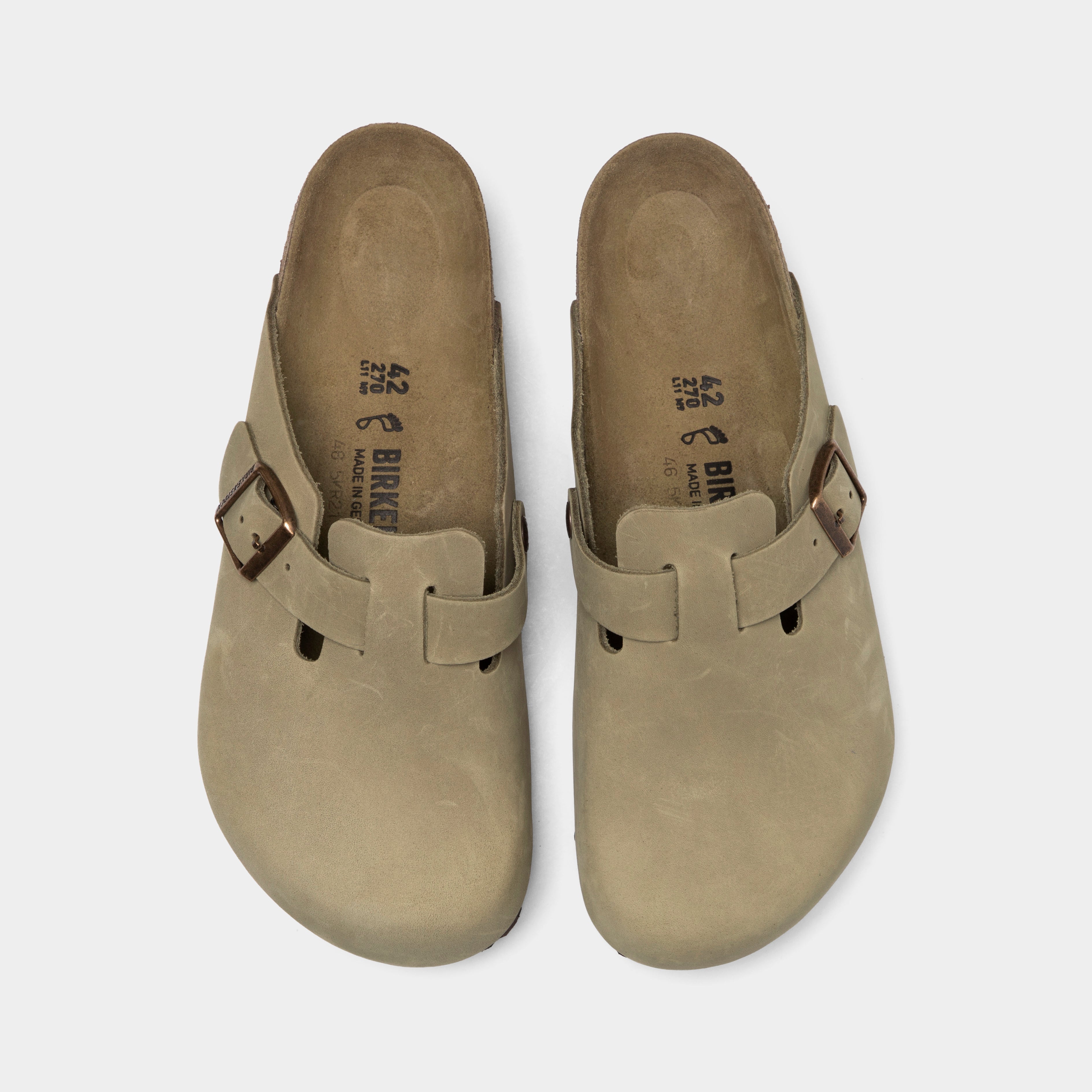 Birkenstock Boston Tobacco Oiled Leather – JD Sports