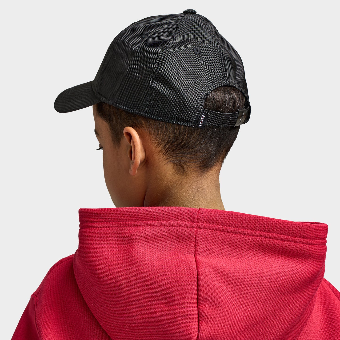 Jordan Big Kids Metal Jumpman Curve Brim Black / Gunmetal