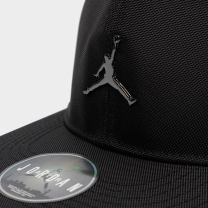 Jordan Big Kids Metal Jumpman Flatbrim Cap / Black