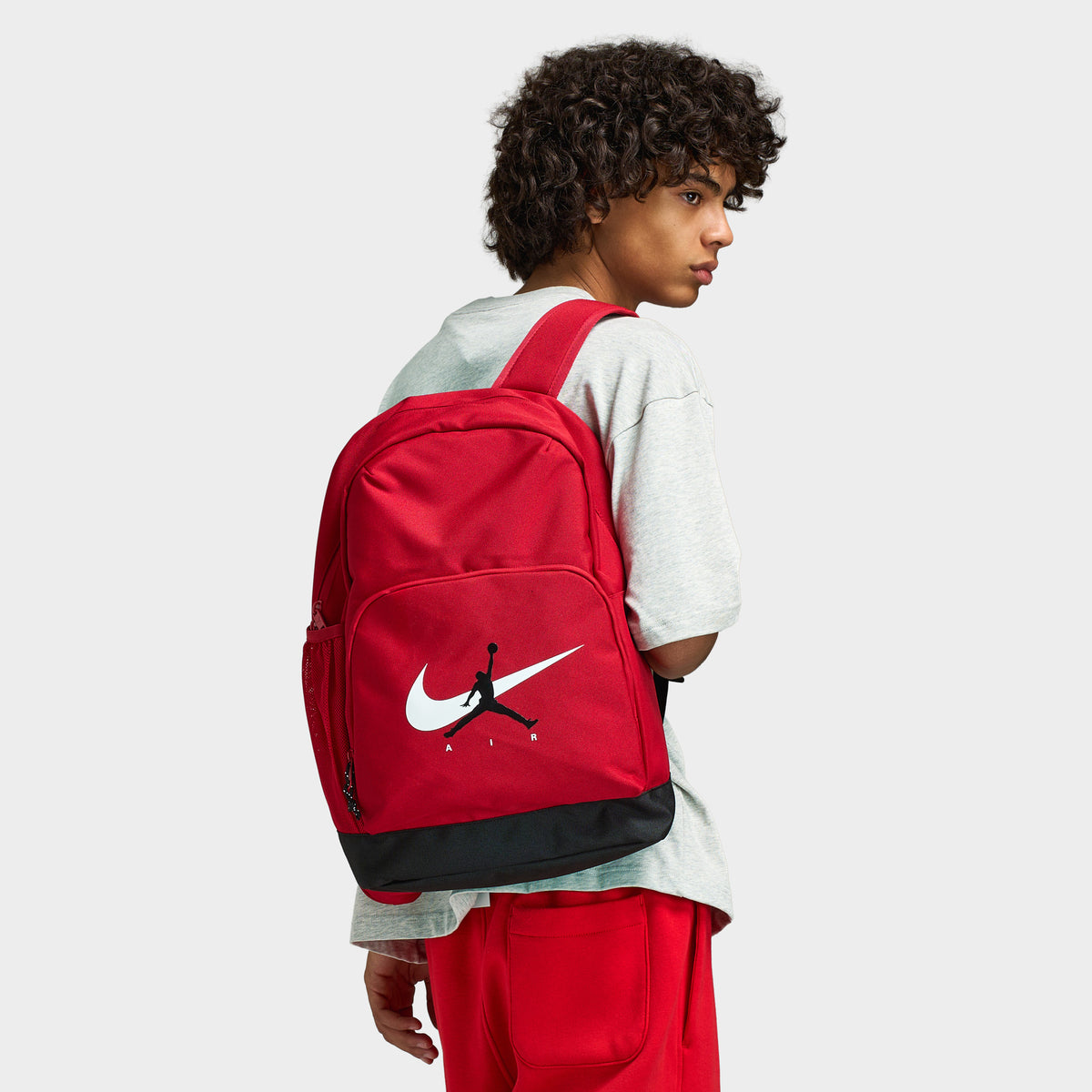 Jordan Air Sac à dos d'école / Rouge Sport