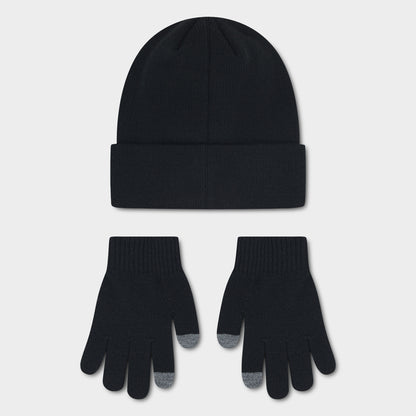 Jordan Junior Garçon 23' Ensemble toque et gants / Noir