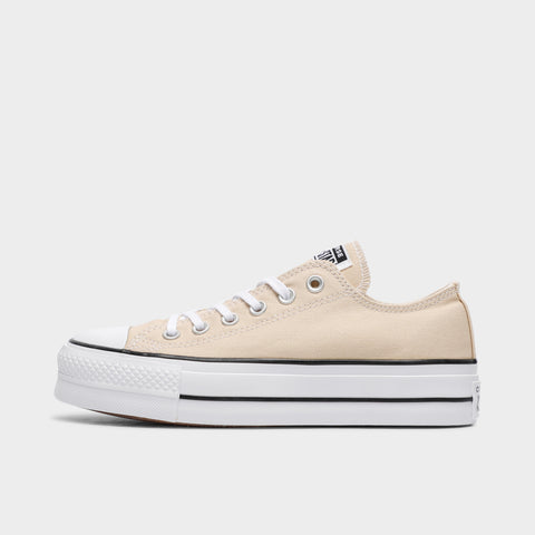 Converse hotsell compensée blanc