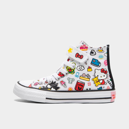 Converse Children's Chuck Taylor All Star Hello Kitty and Friends White / White - Black