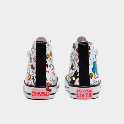Converse Children's Chuck Taylor All Star Hello Kitty and Friends White / White - Black