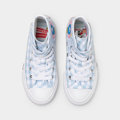 Converse Children's Chuck Taylor All Star Hello Kitty and Friends Baby Blue / White - White