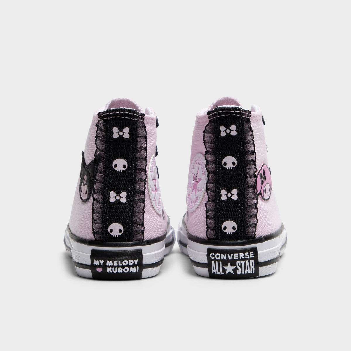 Converse Enfants Chuck Taylor All Star Hi My Melody & Kuromi Noir / Rose - Brun