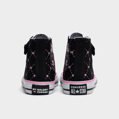 Converse Children's Chuck Taylor All-Stars Hi My Melody & Kuromi Black / Pink - Brown