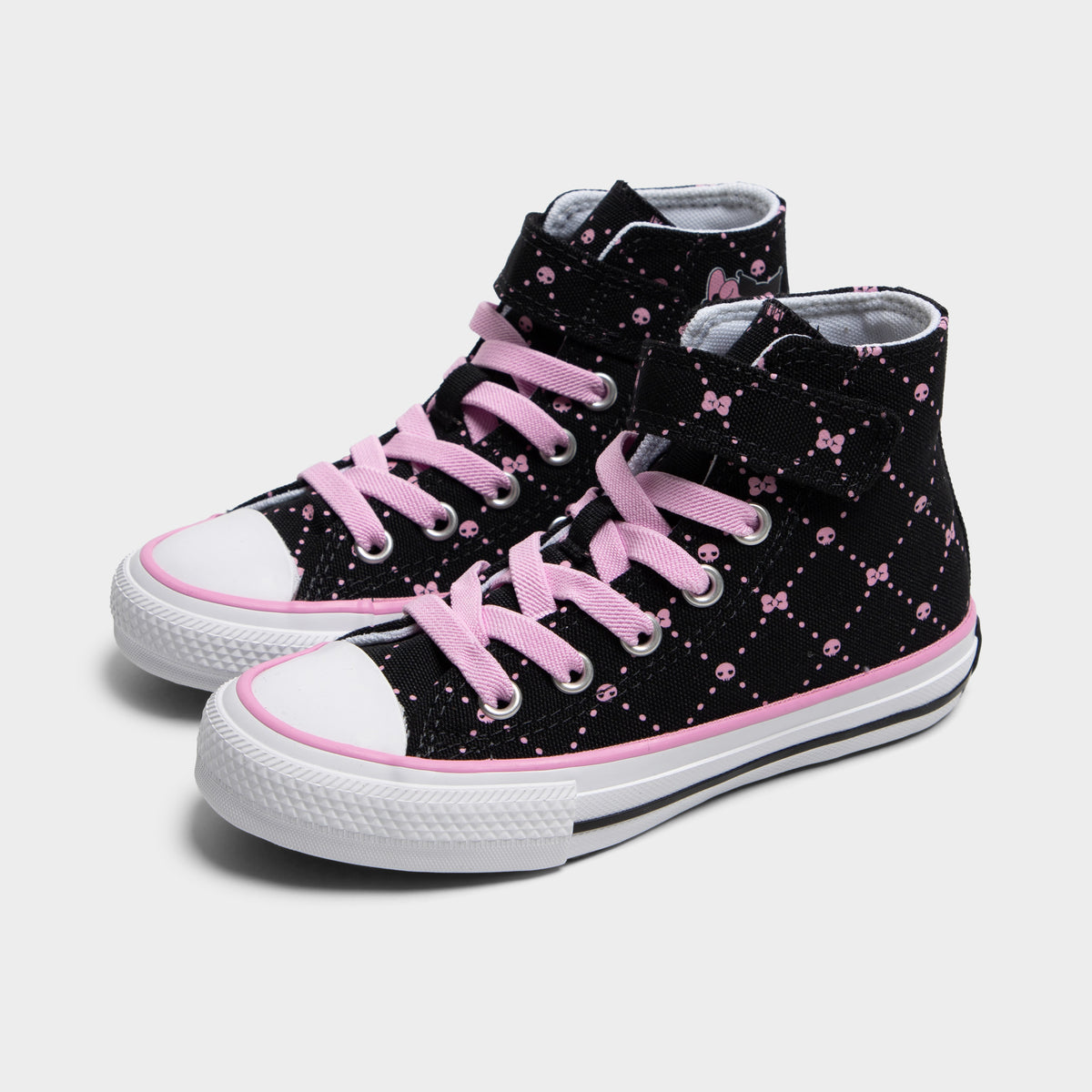 Converse Children's Chuck Taylor All-Stars Hi My Melody & Kuromi Black / Pink - Brown
