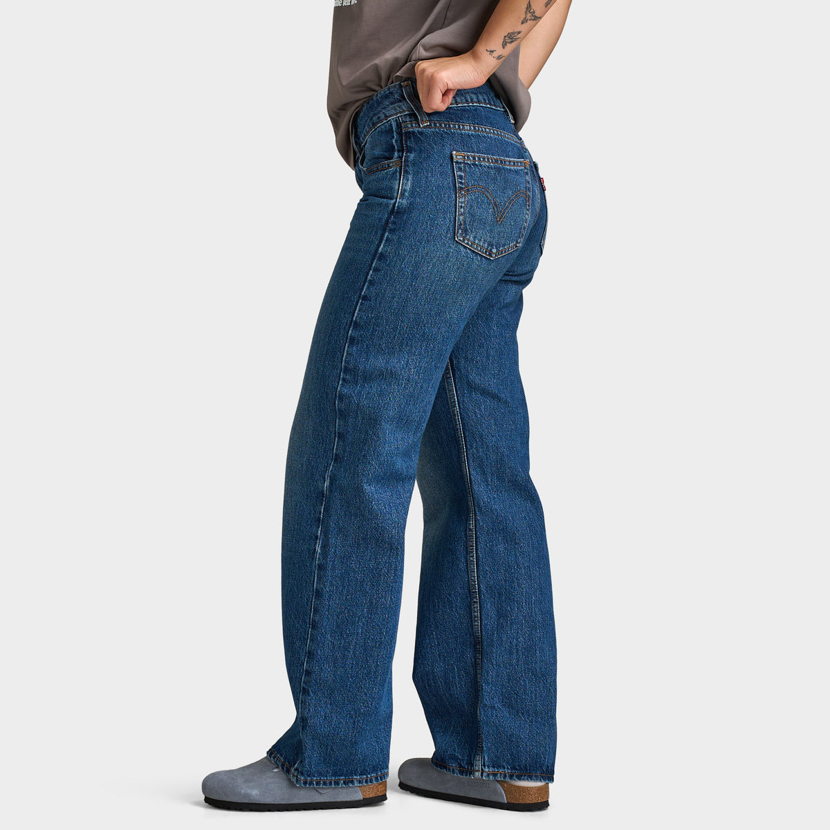 Levi's Women's Superlow Loose Blended Beauty / Dark Indigo