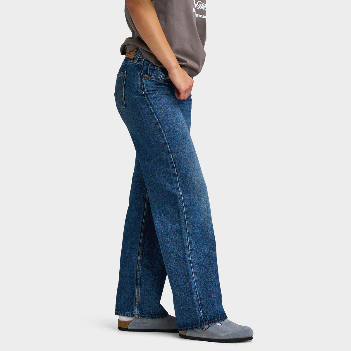 Levi's Women's Superlow Loose Blended Beauty / Dark Indigo