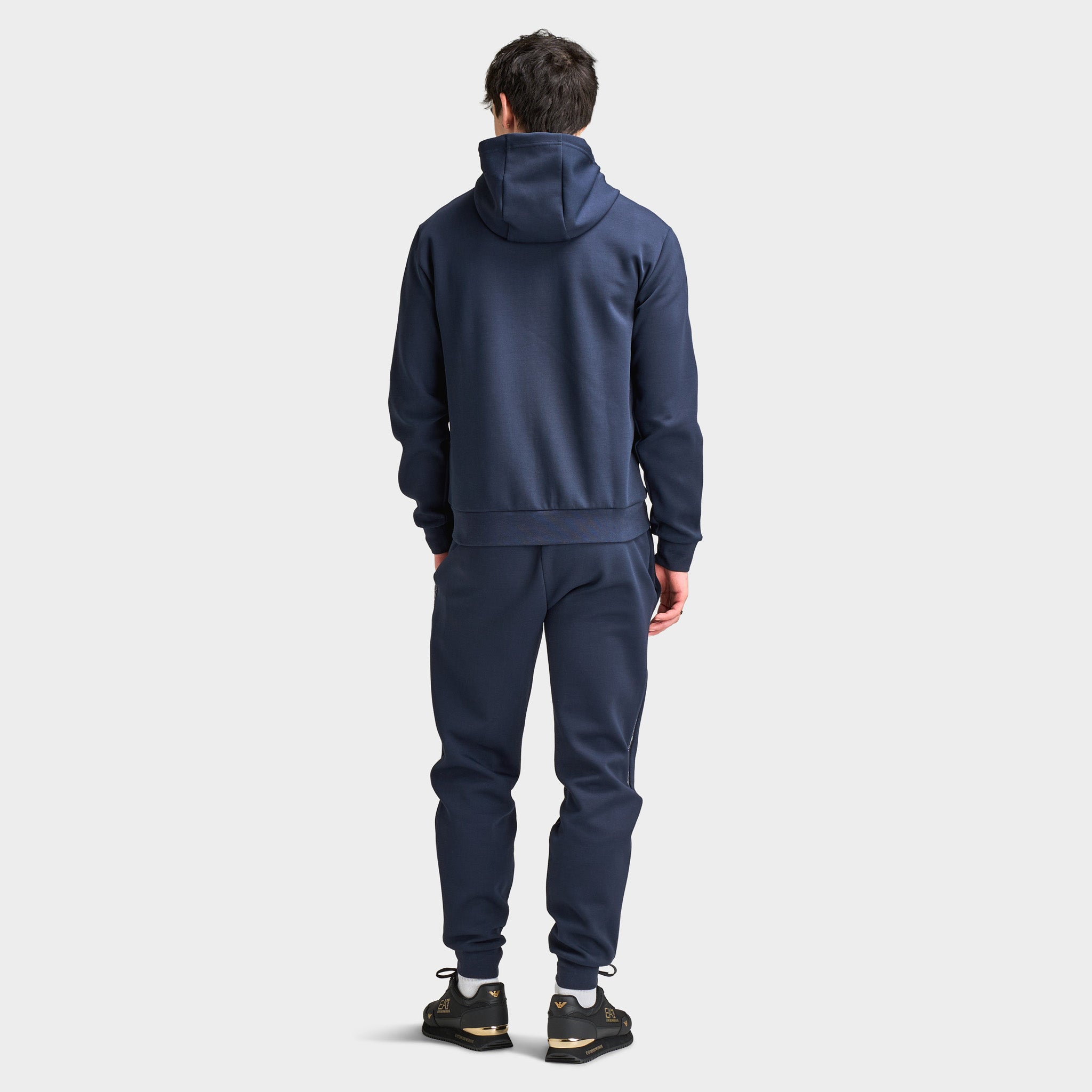 EA7 Fullzip Hoodie / Armani Blue – JD Sports