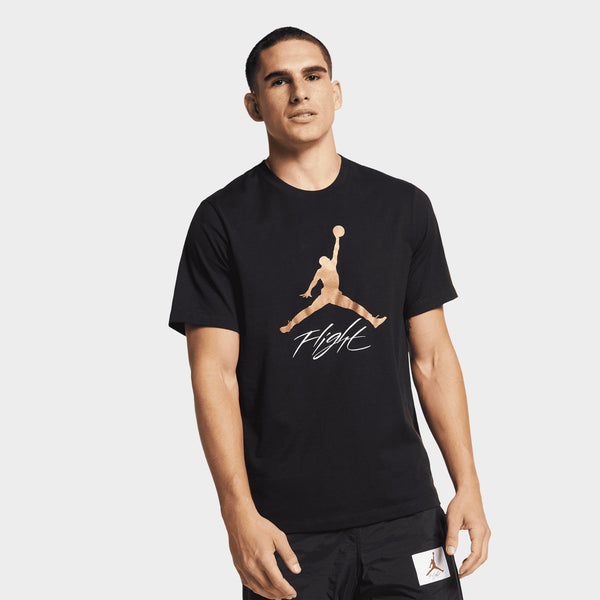 Jordan black and gold t shirt store