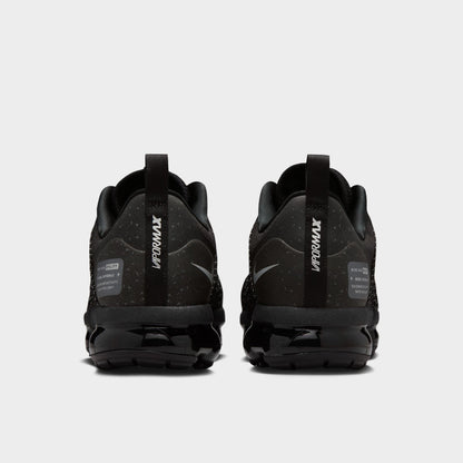 Nike Air Vapormax Run Utility pour hommes Noir / Argent réfléchissant