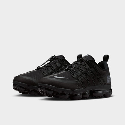 Nike Air Vapormax Run Utility pour hommes Noir / Argent réfléchissant