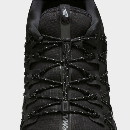 Nike Air Vapormax Run Utility pour hommes Noir / Argent réfléchissant