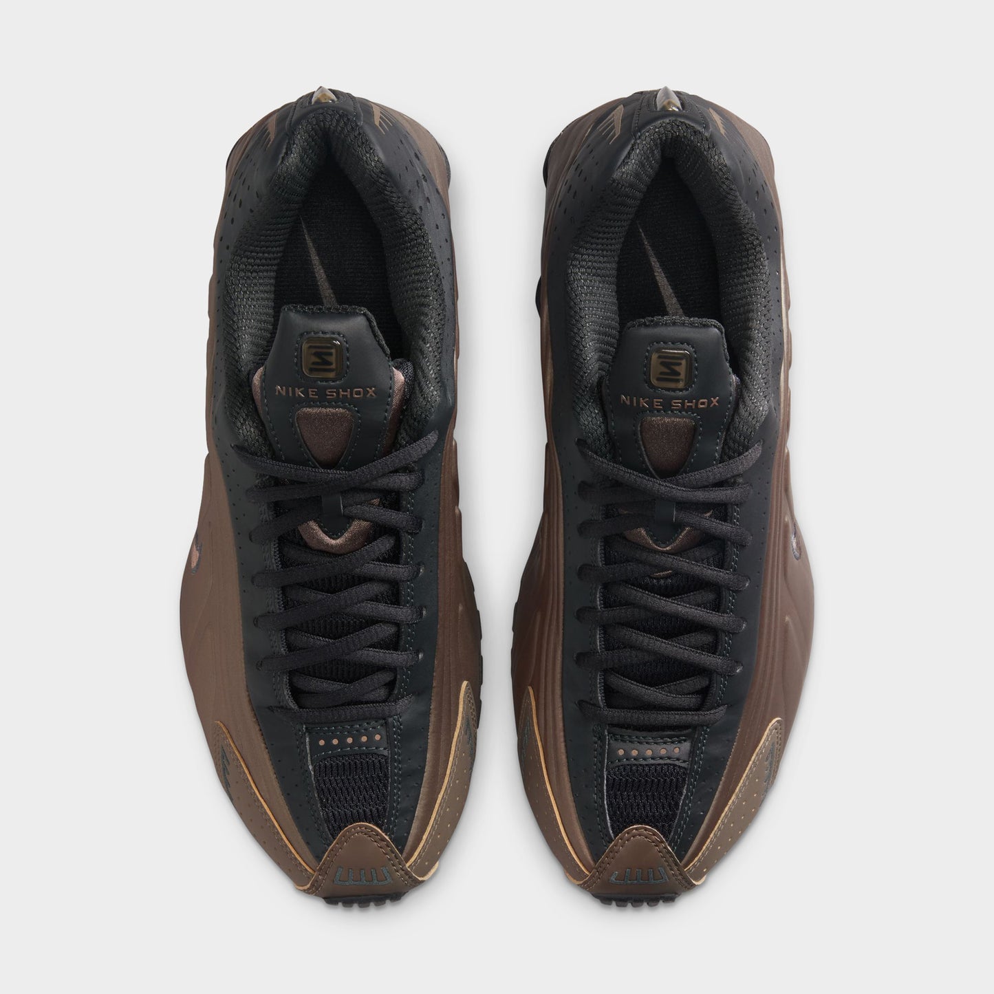 Nike Women's Shox R4 Off Noir / Off Noir - Ironstone