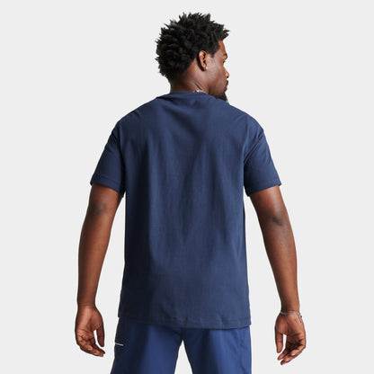 Nike Sportswear Club T-shirt Marine Minuit / Blanc