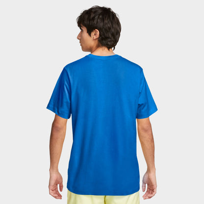 Nike Sportswear Club T-shirt Bleu clair / Blanc