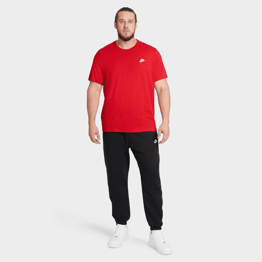 Nike Sportswear Club T-shirt Rouge universitaire / Blanc