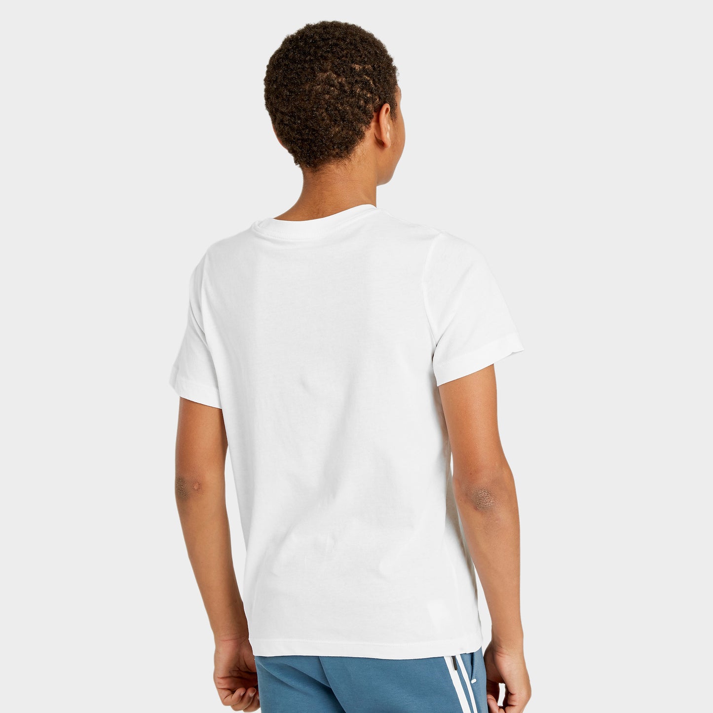 Nike Sportswear Juniors' Embroidered Futura T-Shirt / White