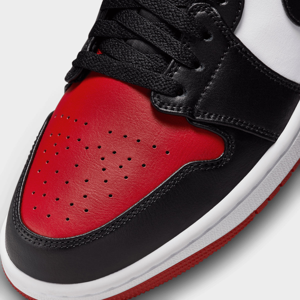 Jordan 1 Low White / Black - Varsity Red | JD Sports