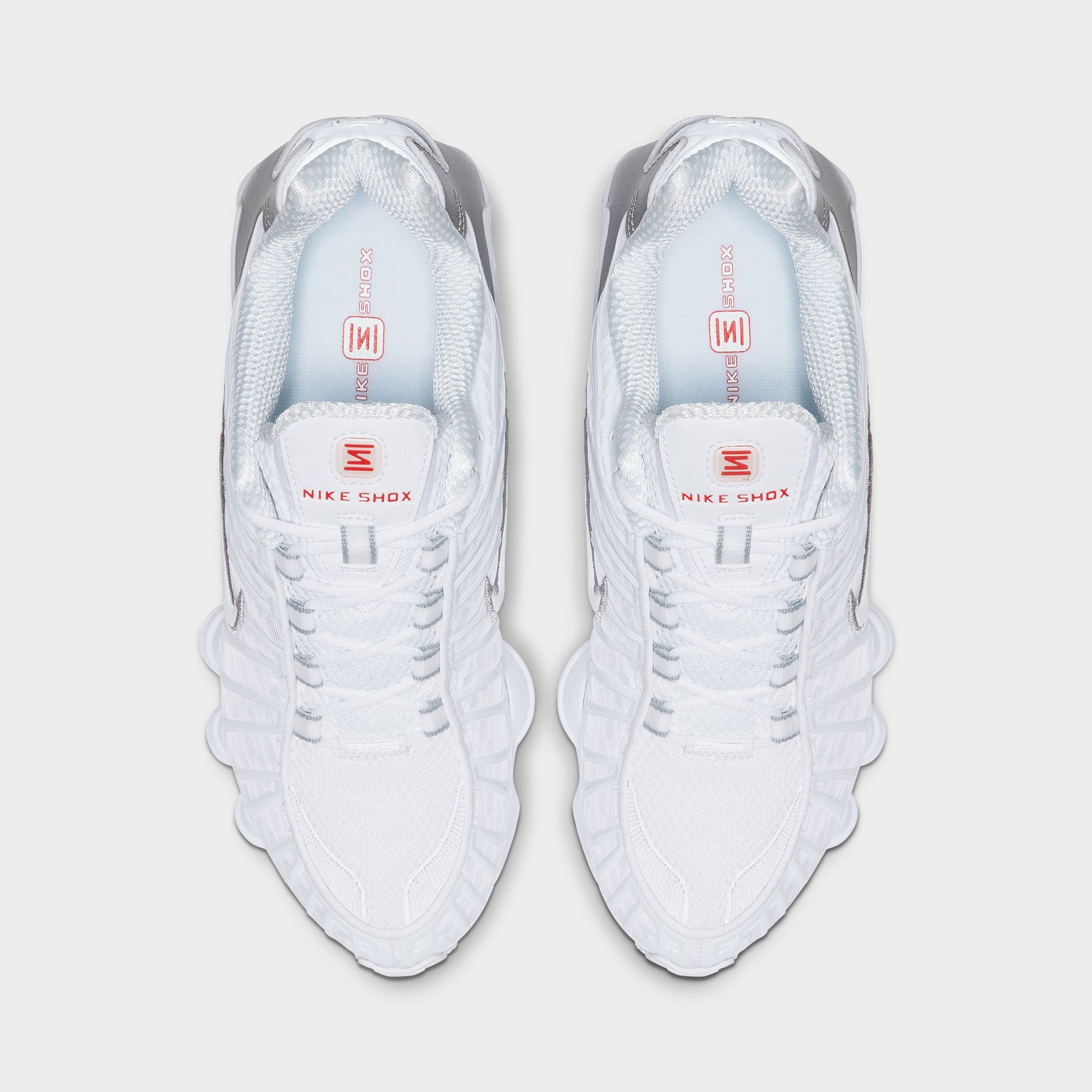 Nike Women's Shox TL White / White - Metallic Silver – JD Sports