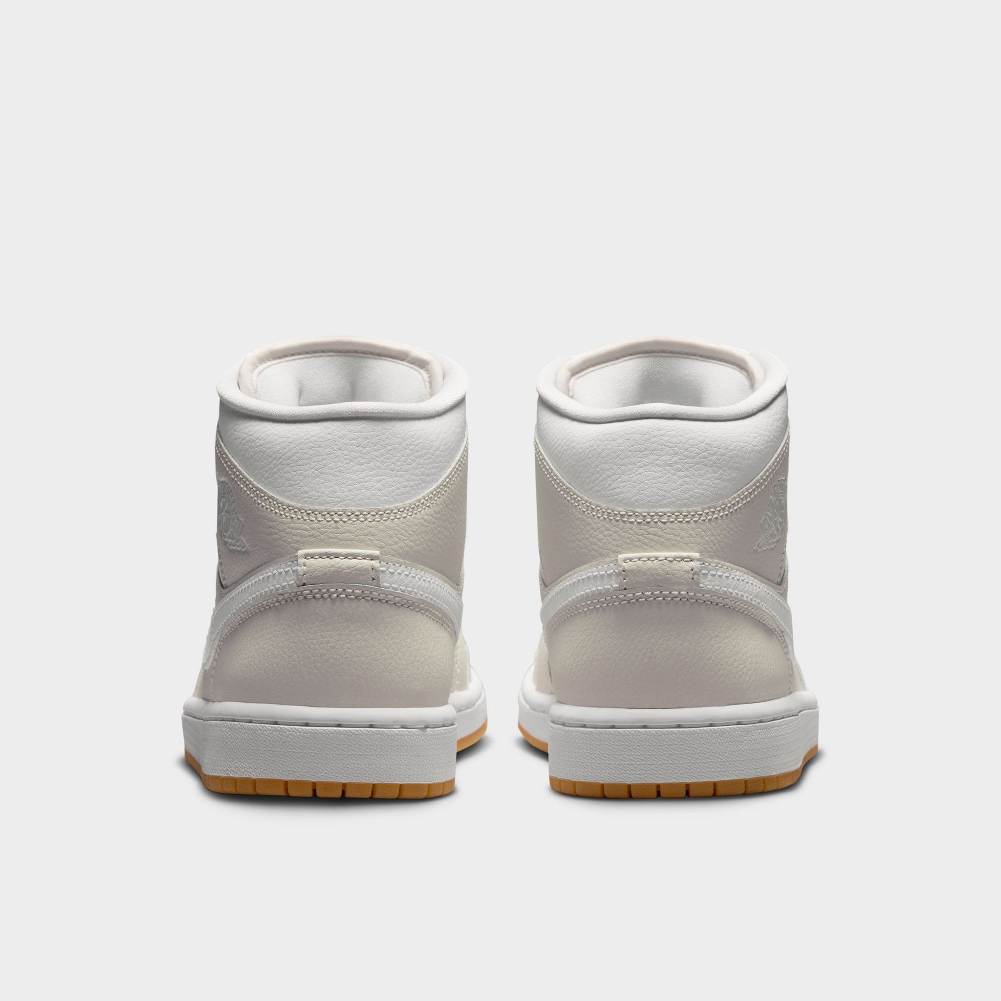Jordan Women's 1 Mid Phantom / White - Gum – JD Sports