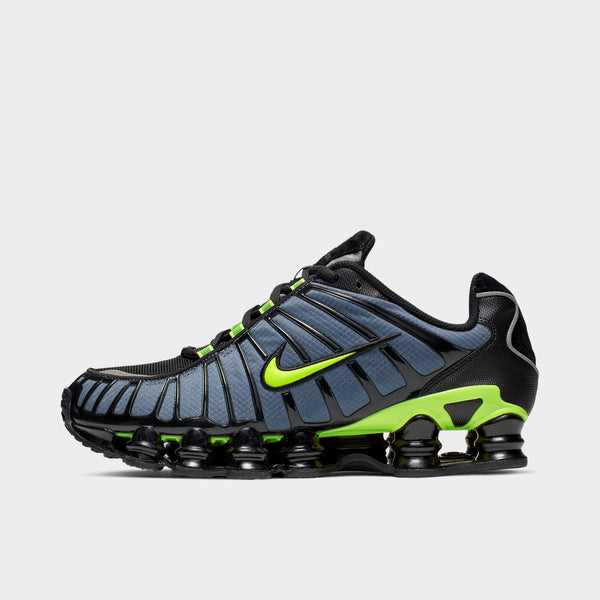国内配送 NIKE SHOX TL BLACK/GREEN STRIKE-BLACK Nike Shox TL Men's Shoe. Nike CA