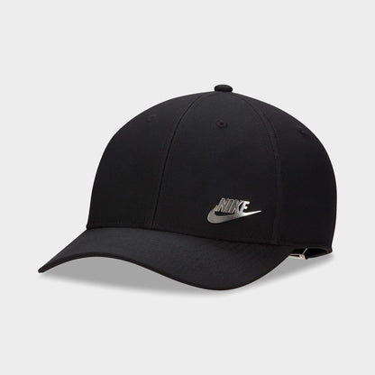 Nike Structured Metal Logo Cap Black / Metallic Silver