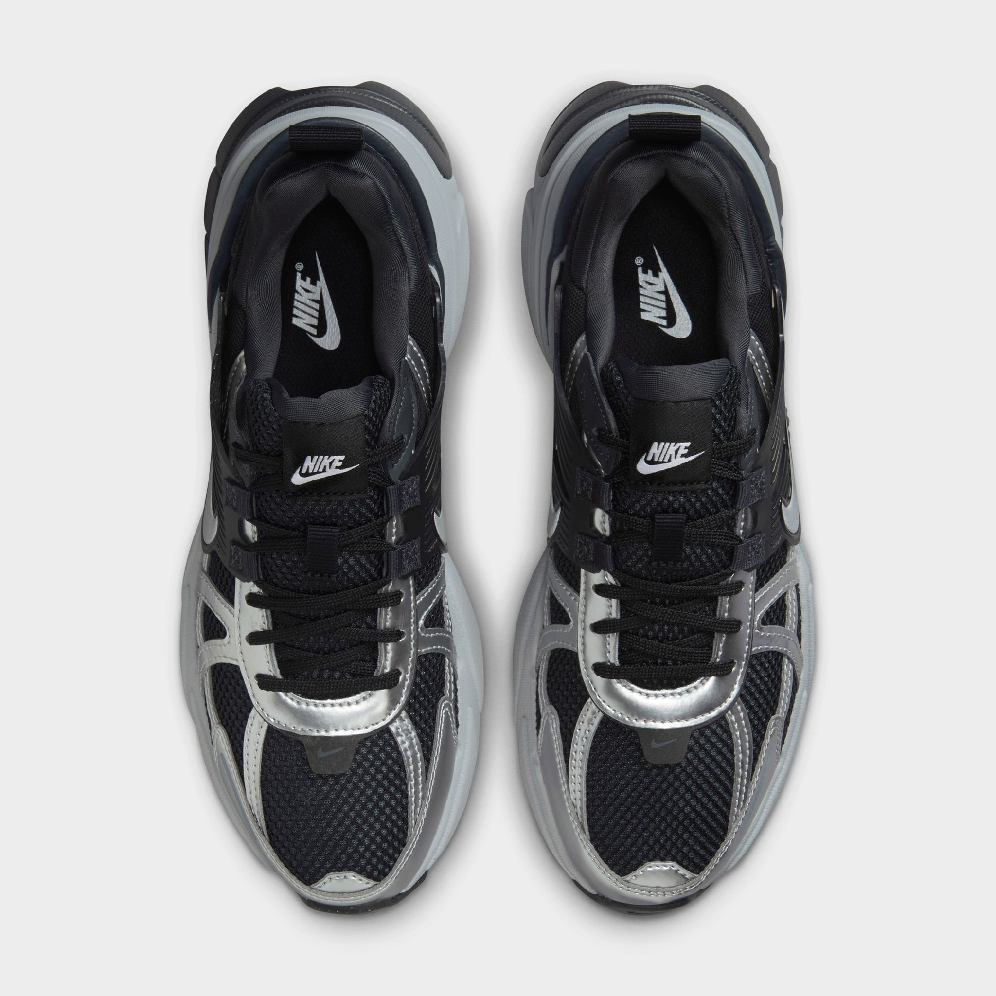 Nike Women's V2K Run Black / Metallic Silver - Anthracite – JD Sports