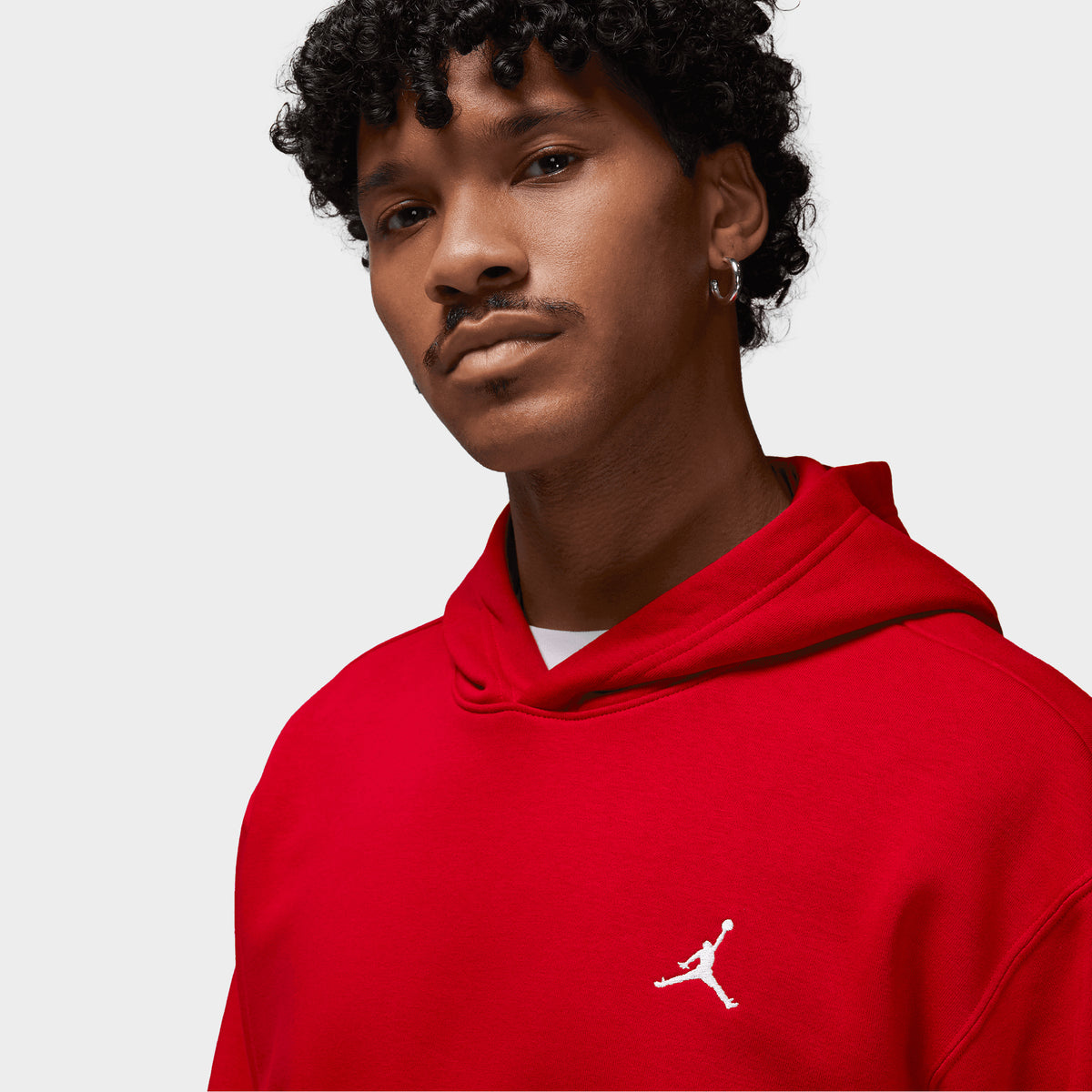 Jordan Essentials Fleece Pullover Hoodie / Gym Red | JD Sports