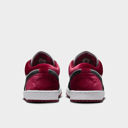 Jordan Women's 1 Low SE Black / White - Team Red