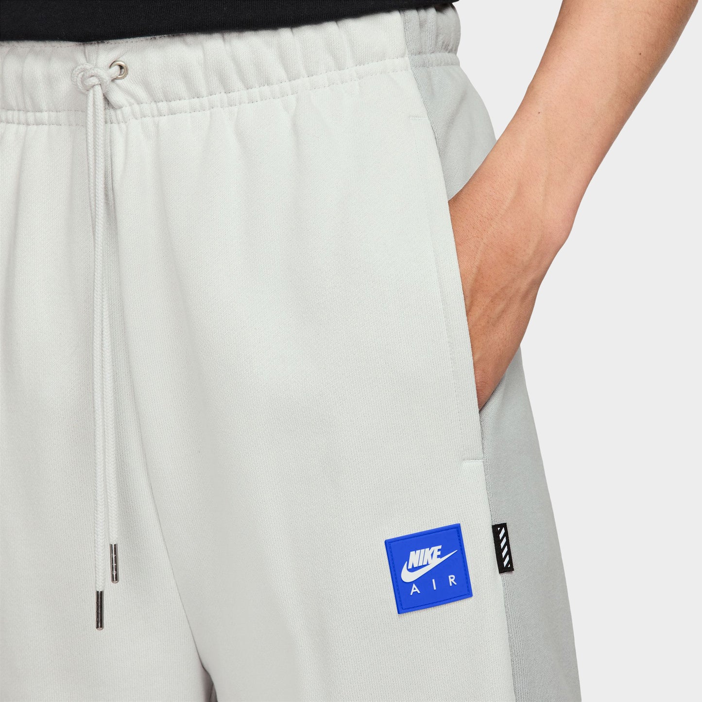 Nike Air Fleece Pants Photon Dust / Light Smoke Grey - Hyper Royal