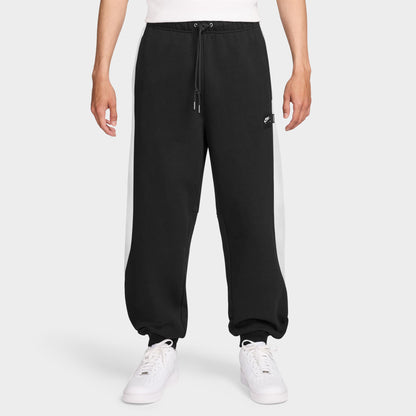 Nike Air Fleece Joggers Black / White - White