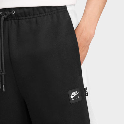 Nike Air Fleece Joggers Black / White - White