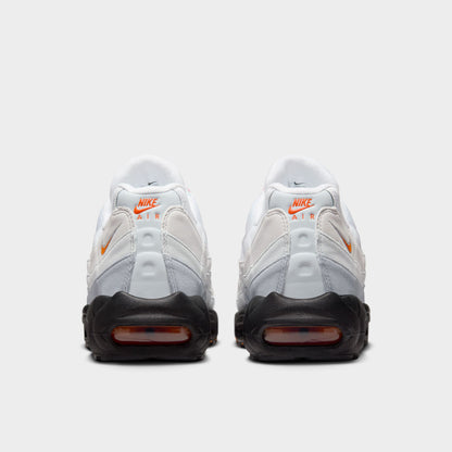 Nike Air Max 95 Wolf Grey / Safety Orange - Pure Platinum