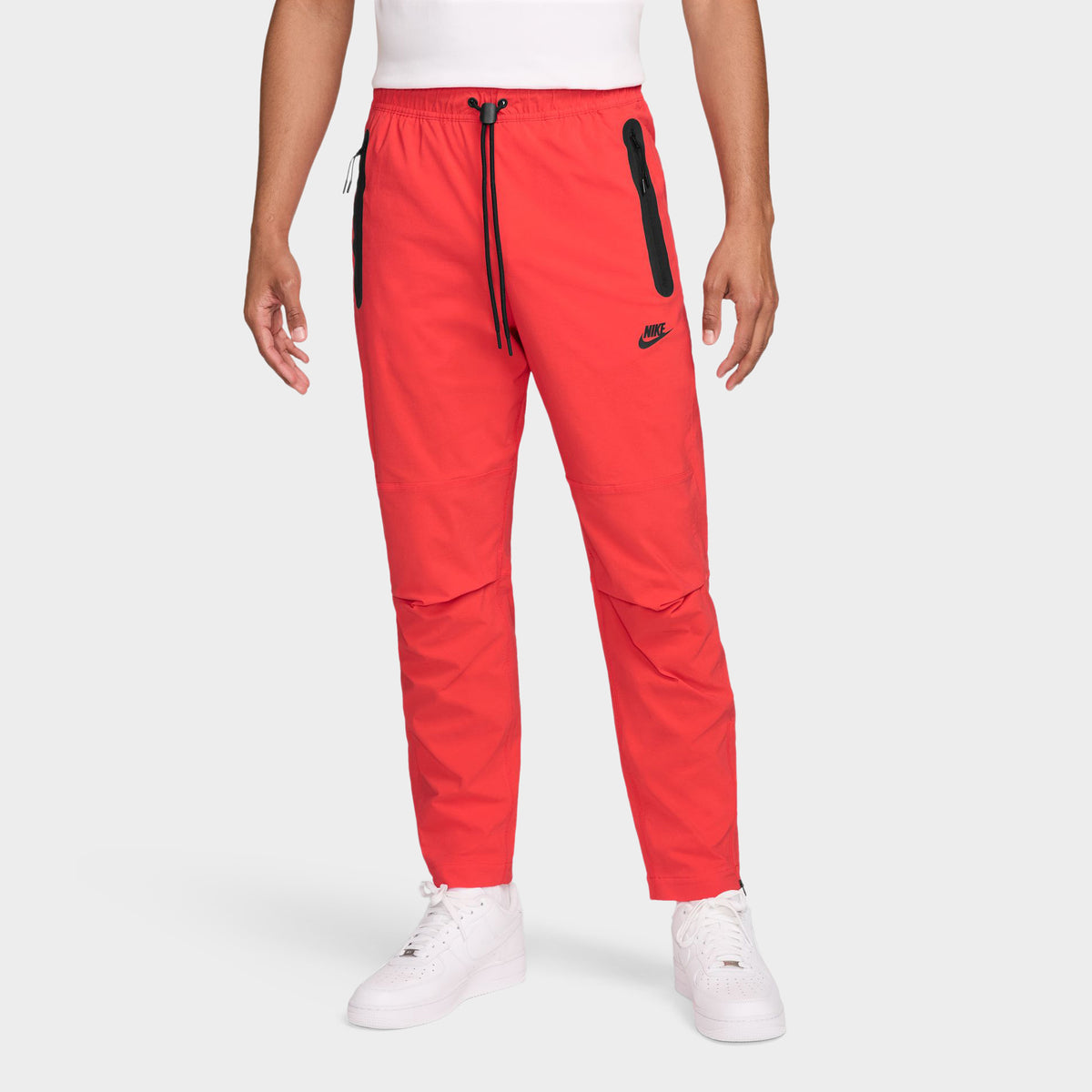 Nike Tech Woven Trousers Lt Crimson Black – JD Sports