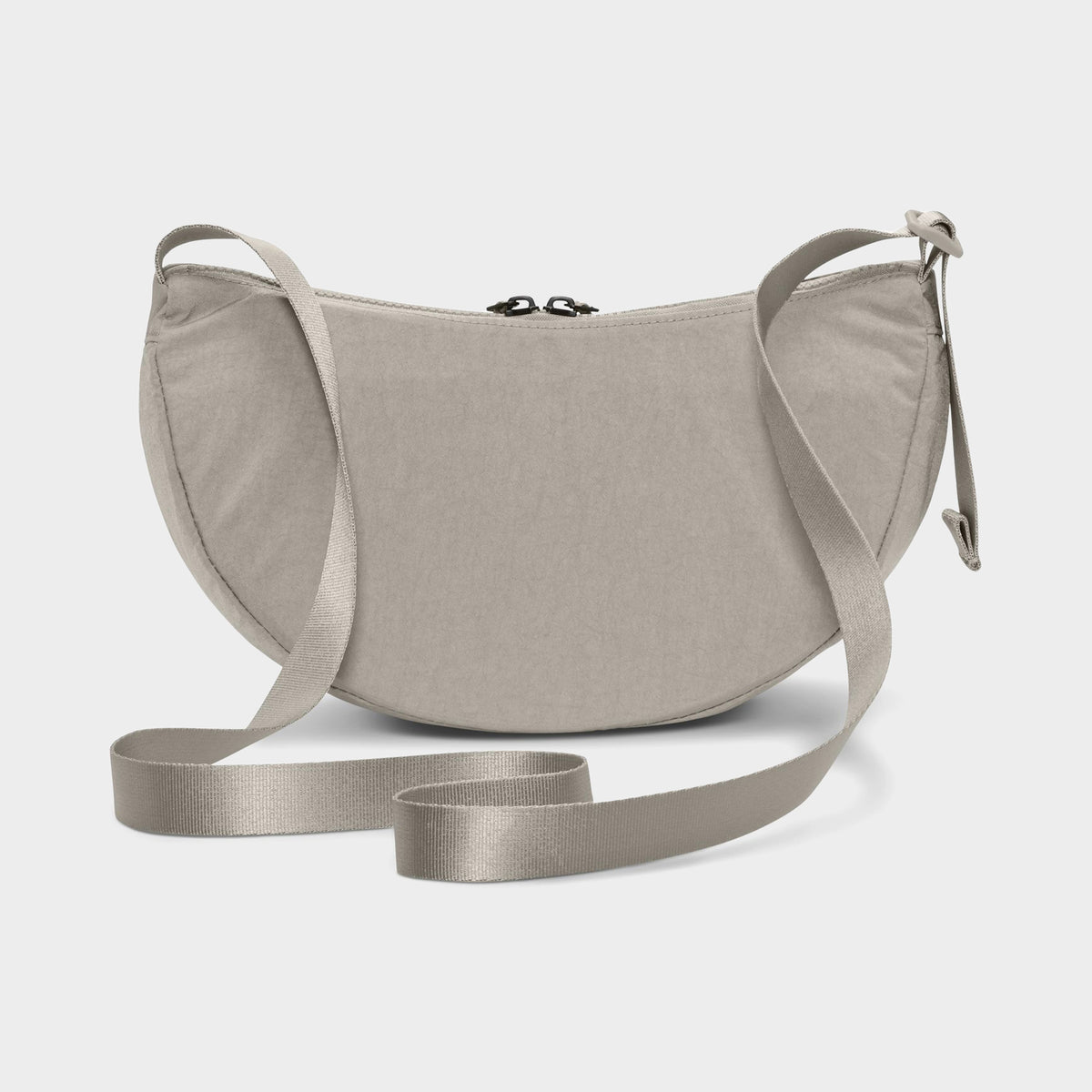 Nike Aura Croissant Sac à bandoulière Gris collégial / Argent mat