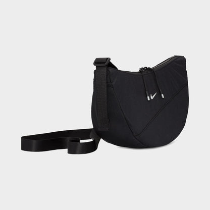 Nike Aura Croissant Sac à bandoulière Noir / Argent Mat