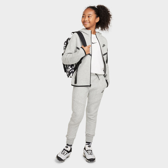 Nike Sportswear Junior Garçons Tech Fleece Jogger / Gris Chiné Foncé