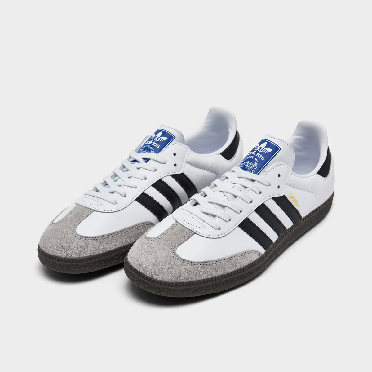 adidas Originals Samba OG Cloud White / Core Black - Clear Granite JD Sports adidas Originals Samba OG Cloud White / Core Black - Clear Granite JD Sports