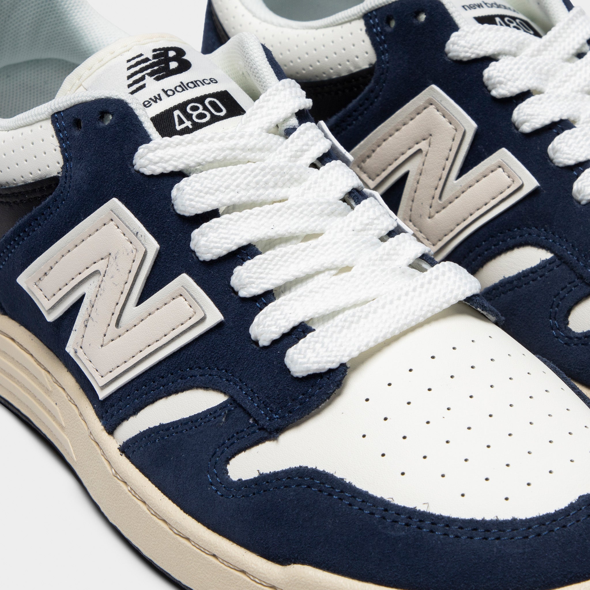 New Balance 480 Navy / Sea Salt – JD Sports